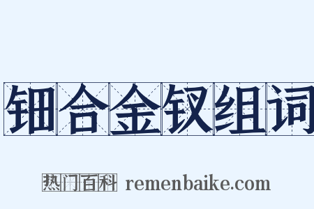 钿合金钗组词是什么意思的图片